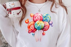 Beautiful Christmas Set Clipart, Beautiful Christmas Clipart Product Image 2