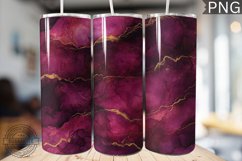 Burgundy Alcohol Ink Tumbler Wrap - High Quality 300 Dpi Product Image 1