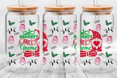 Christmas Gnome Can Glass Wrap SVG Bundle Product Image 5