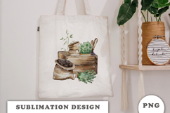 Watercolor Garden sublimation PNG Product Image 2