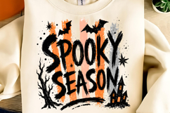 Stripes Halloween Spooky Season PNG, Trending Halloween PNG Product Image 2