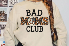 Bad Moms Club Sublimation, Retro Mama Png Product Image 2