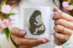 Mother &amp; child Flowers PNG Product Image 4