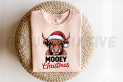 Mooey Christmas PNG, Merry Christmas Sublimation PNG Product Image 2