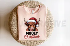 Mooey Christmas PNG, Merry Christmas Sublimation PNG Product Image 2