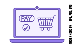 Colored Checkout Icon Product Image 1