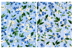 Blueberries, Papers, Junk Journal Product Image 2