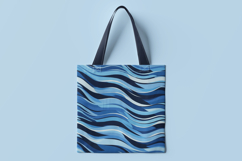 Light Aqua Waves Digital Paper Product Image 2