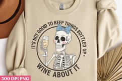 It&#039;s not good to keep PNG, Wine Lover Sublimation PNG Product Image 3