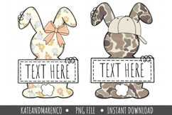 Customizable Easter PNG | Kids Easter Name Tag PNG Product Image 1
