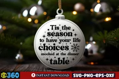 Tis the season to have choices mocked at the dinner table Product Image 2