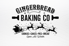 Vintage Christmas Sign SVG Product Image 2