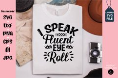 sarcastic svg design, funny sarcastic quotes design Product Image 1