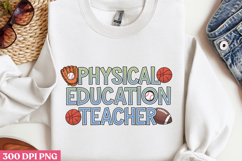 PHYSICAL EDUCATION PNG, Teacher Sublimation Bundle PNG Product Image 3