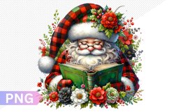 Christmas Santa Sublimation - Clipart PNG Design Product Image 1