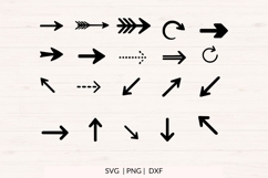 Arrows SVG Bundle | 40 Designs PNG DXF Product Image 2