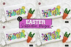 Preppy Ransom Easter Mama Nana Mimi Gigi PNG Product Image 1