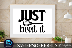 Just beat it SVG, Funny Kitchen SVG Product Image 2