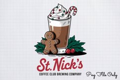St. nick&#039;s coffee club brewing companyPNG Product Image 1