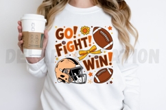 Go Fight win Sublimation PNG Design Product Image 2