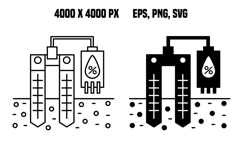 Soil Moisture Sensor Icons Product Image 1