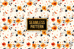 Autumn Blossom Digital Paper Product Image 2
