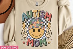 Autism Mom PNG, Autism Sublimation PNG Product Image 3