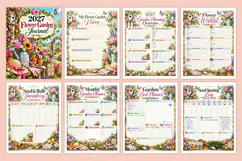 2027 Flower Garden Journal Kdp interiors Product Image 2