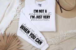 I'm not a perfectionist i'm just very particvlar sleeve SVG Product Image 2