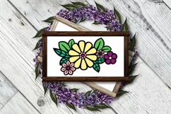 3d Flower SVG | Layered SVG Flowers | 3d Floral Bouquet SVG Product Image 3