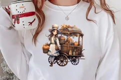 Cozy Christmas Farm Clipart, Christmas Clipart Product Image 2
