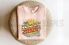 Sunshine Seeker PNG, Summer Saying Quote PNG Design Product Image 2
