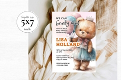 Baby Shower Invitation Template 257 Product Image 2