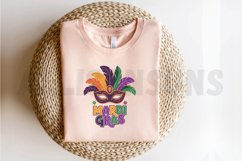 Mardi Gras Venetian Mask Sublimation PNG Design Product Image 2