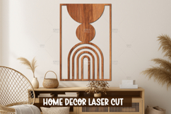 Mid Century Wall Art Laser Cut File for Home Decor Product Image 1