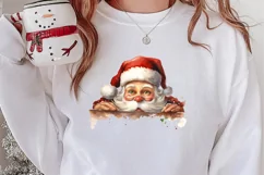 Funny Christmas Peeking Sublimation, Christmas PNG Product Image 2