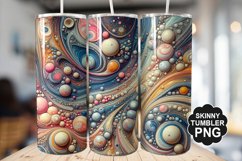Closeup of Abstract Tumbler Warp - Tumbler PNG Design Product Image 1