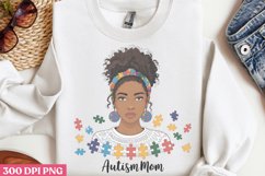 Autism mom PNG, Autism Sublimation PNG Product Image 3