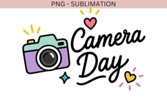 Camera Day PNG | Cute Camera Clipart | Photography Lover Product Image 2