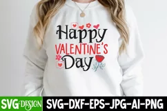 Happy Valentine's Day SVG | Valentine SVG | Valentine Quotes Product Image 2