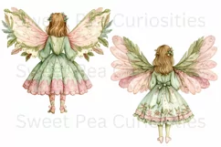 Christmas, Angels, Ephemera, PNG, watercolor, Clipart Product Image 2