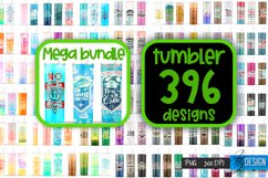 Tumbler Sublimation Mega Bundle. Skinny 20 oz Tumbler Wrap 3 Product Image 1