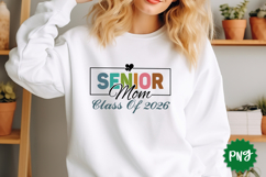 Senior Mom Class of 2026 graduation PNG Sublimation Design Product Image 3