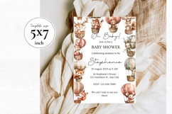 Baby Shower Invitation Template 267 Product Image 2
