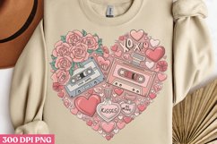 Xoxo love ,Valentines Day Sublimation PNG Product Image 1