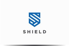 Shield Letter S logo template Product Image 1