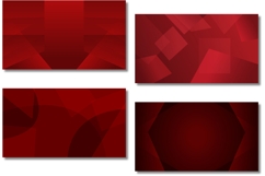 Red Abstract Geometric Shape Backgrounds Vector Product Image 2