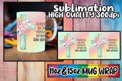 Bright horizons 11oz 15oz sublimation wrap, Cross Product Image 1