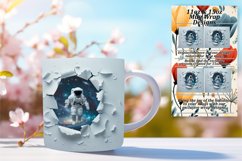 Astronaut Galaxy Sublimation,11oz/15oz Product Image 1