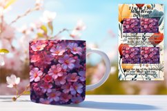 Springtime Floral Mug Wrap Product Image 1
